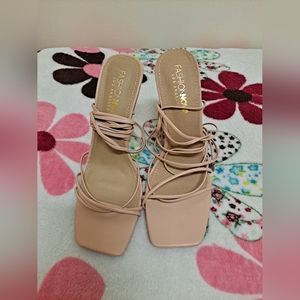 Fashion nova nude heels